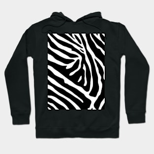 Zebra print pattern Hoodie